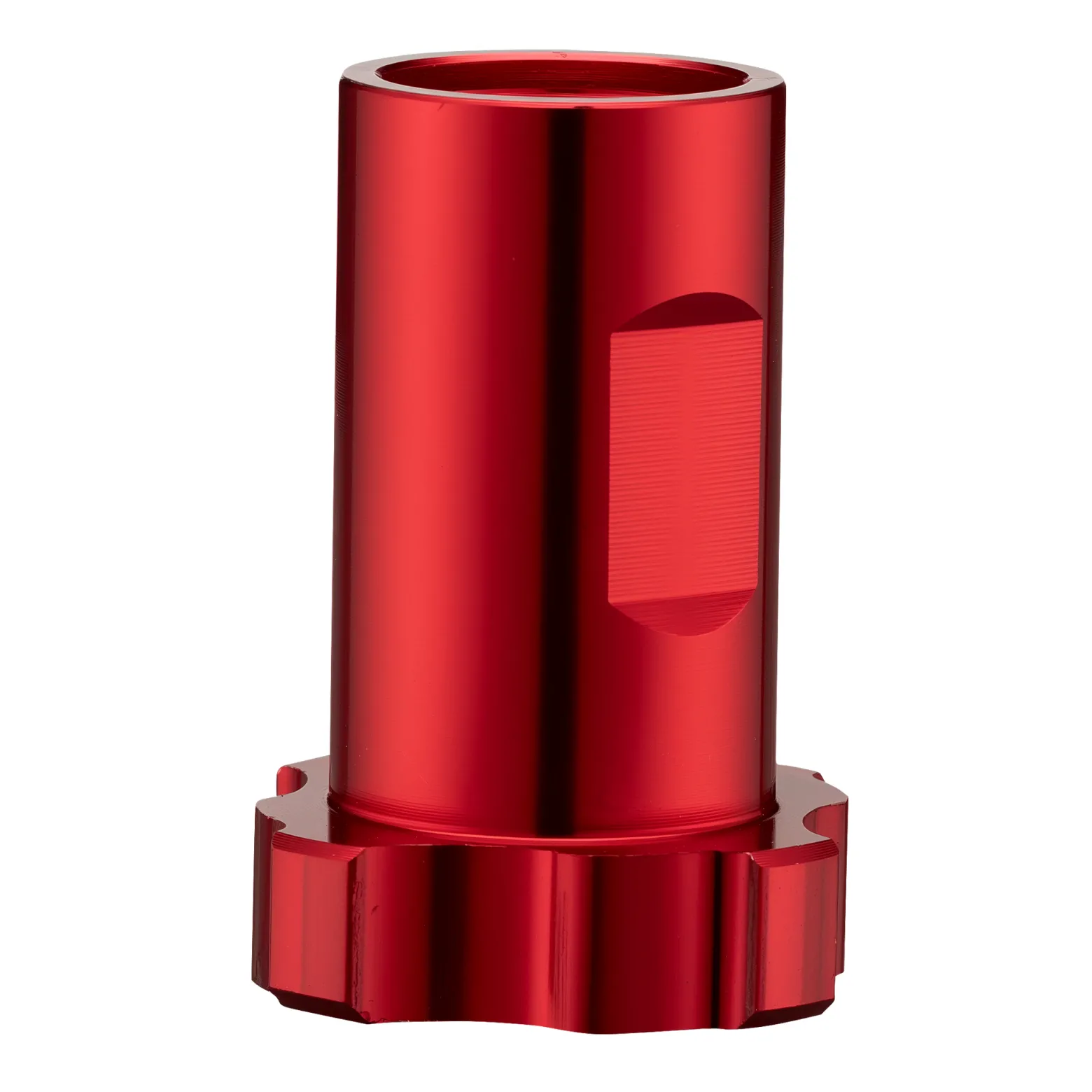 Wiltec Mischbechersystem Adapter aus Aluminium Ø19 x 42 mm, Verbinder für Farbmischbecher und Lackierpistole