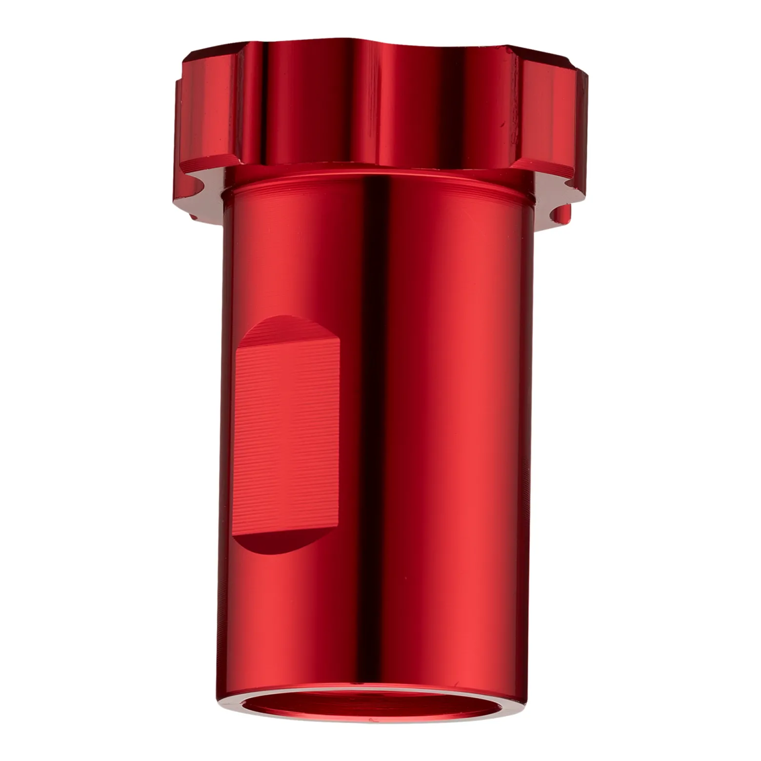 Wiltec Mischbechersystem Adapter aus Aluminium Ø19 x 42 mm, Verbinder für Farbmischbecher und Lackierpistole