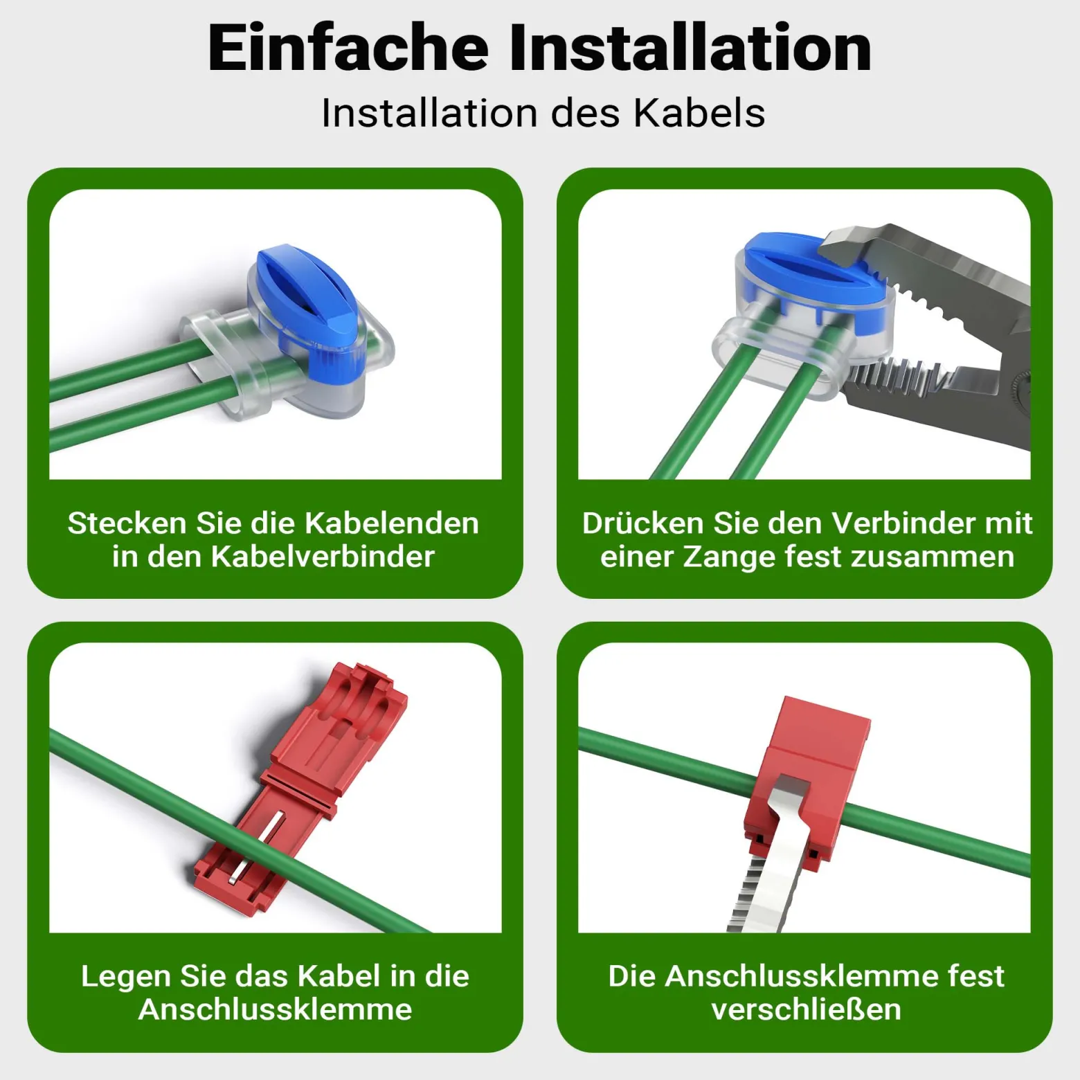 Wiltec 250 m Mähroboter Begrenzungskabel Ø 2,7 mm TCCA, kupferbeschichteter Aluminiumdraht, Leitkabel für Rasenroboter, Universal Begrenzungsdraht kompatibel mit diversen Rasenmähern