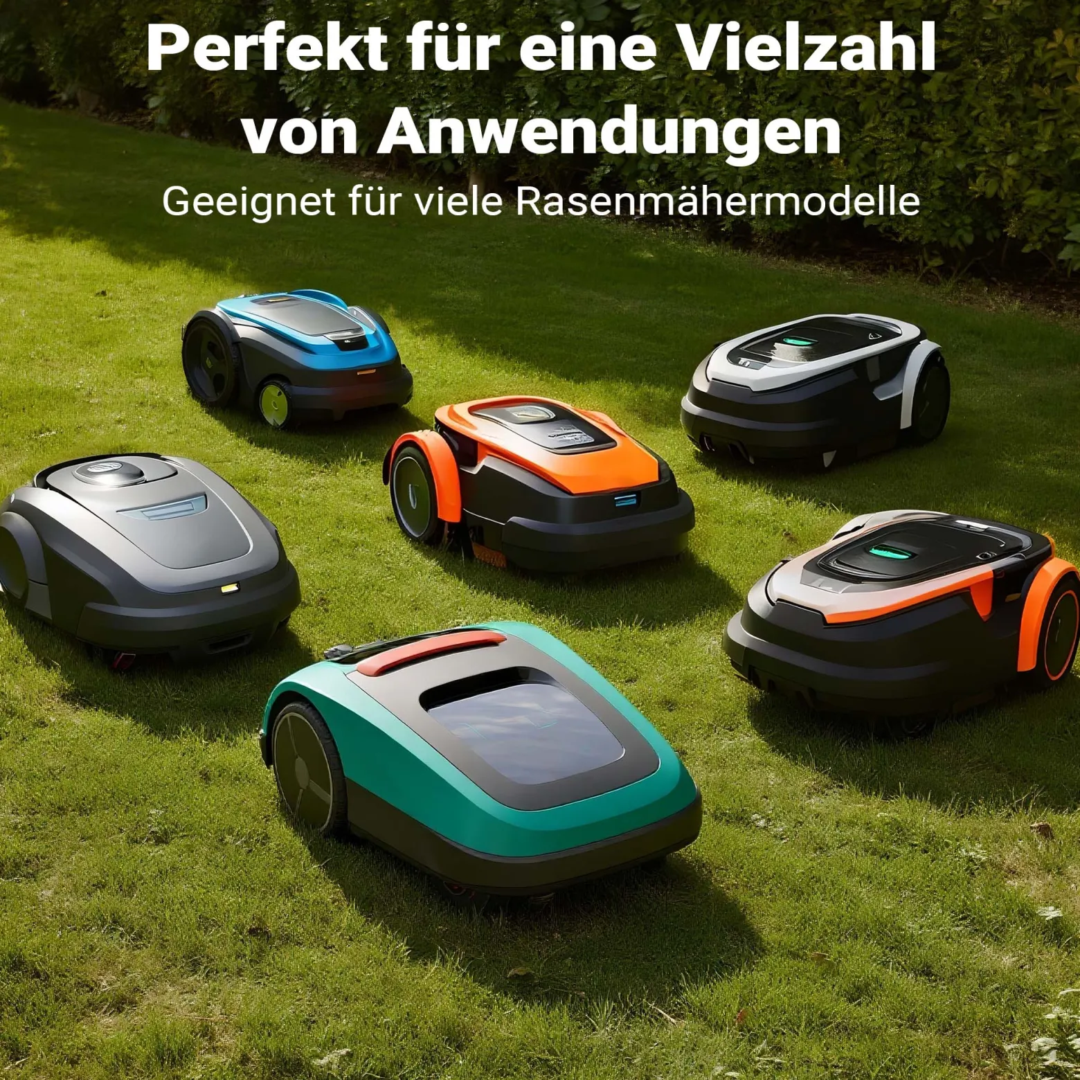 Wiltec 50 m Mähroboter Begrenzungskabel Ø 2,7 mm TCCA, kupferbeschichteter Aluminiumdraht, Leitkabel für Rasenroboter, Universal Begrenzungsdraht kompatibel mit diversen Rasenmähern