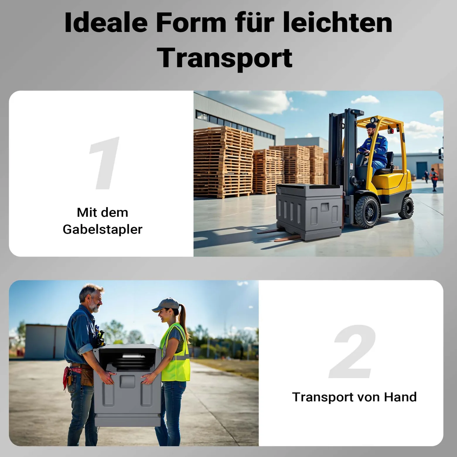 Wiltec mobile Tankanlage 180 l mit 12 V Pumpe, Kraftstoffbehälter für Dieselkraftstoff, tragbare Dieseltankanlage für flexibles Tanken