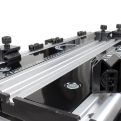 Wiltec Mobile Werkbank bis 100 kg Werktisch klappbar, Arbeitstisch höhenverstellbar 77 - 107 cm, Werkstatttisch mit einstellbarer Neigung