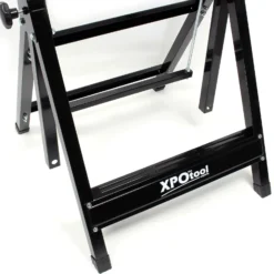 Wiltec Mobile Werkbank bis 100 kg Werktisch klappbar, Arbeitstisch höhenverstellbar 77 - 107 cm, Werkstatttisch mit einstellbarer Neigung