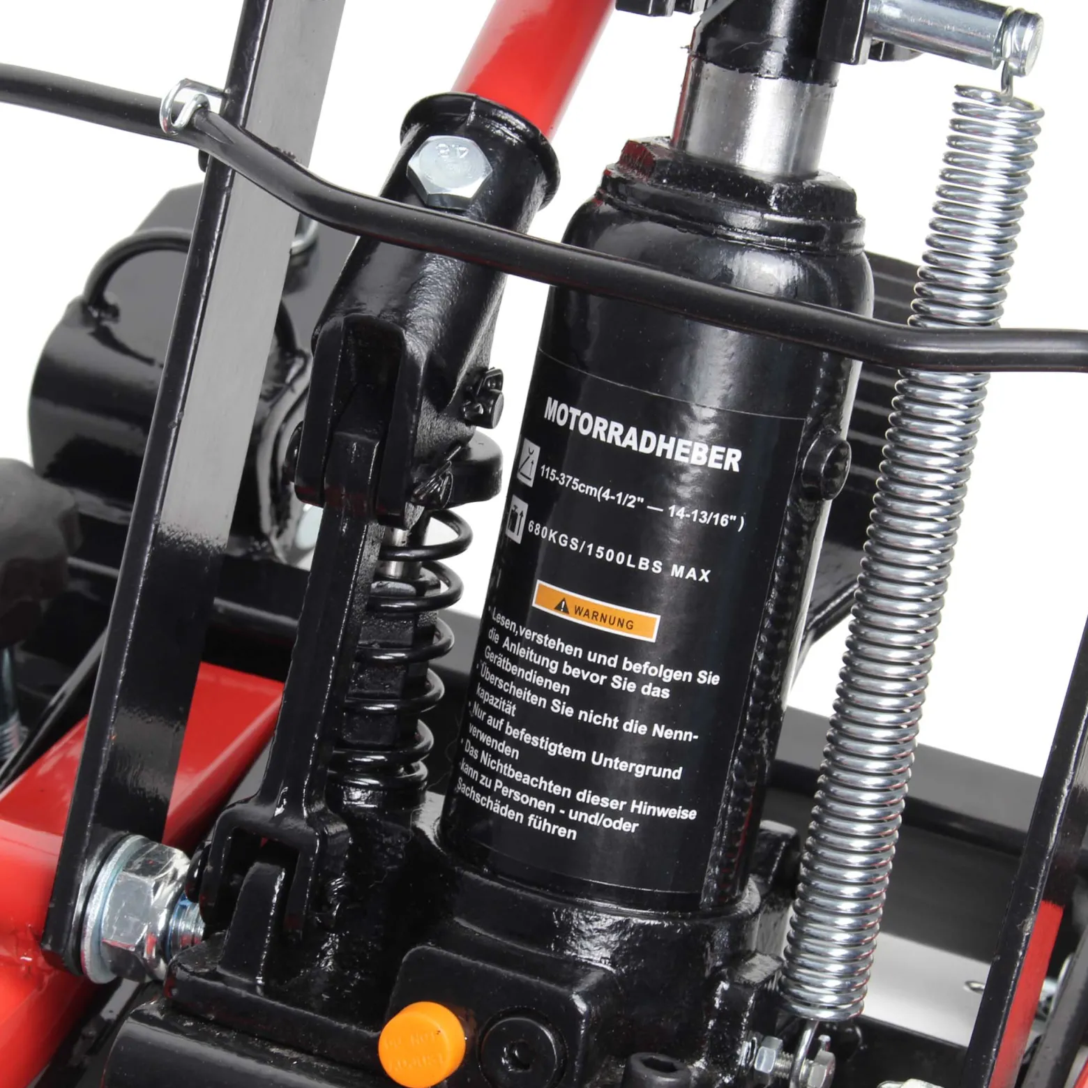Wiltec Motorradheber bis zu 680kg für Motorräder ATVs und Quads Hebebühne für Reparaturen am Motorrad Heber Montagebock