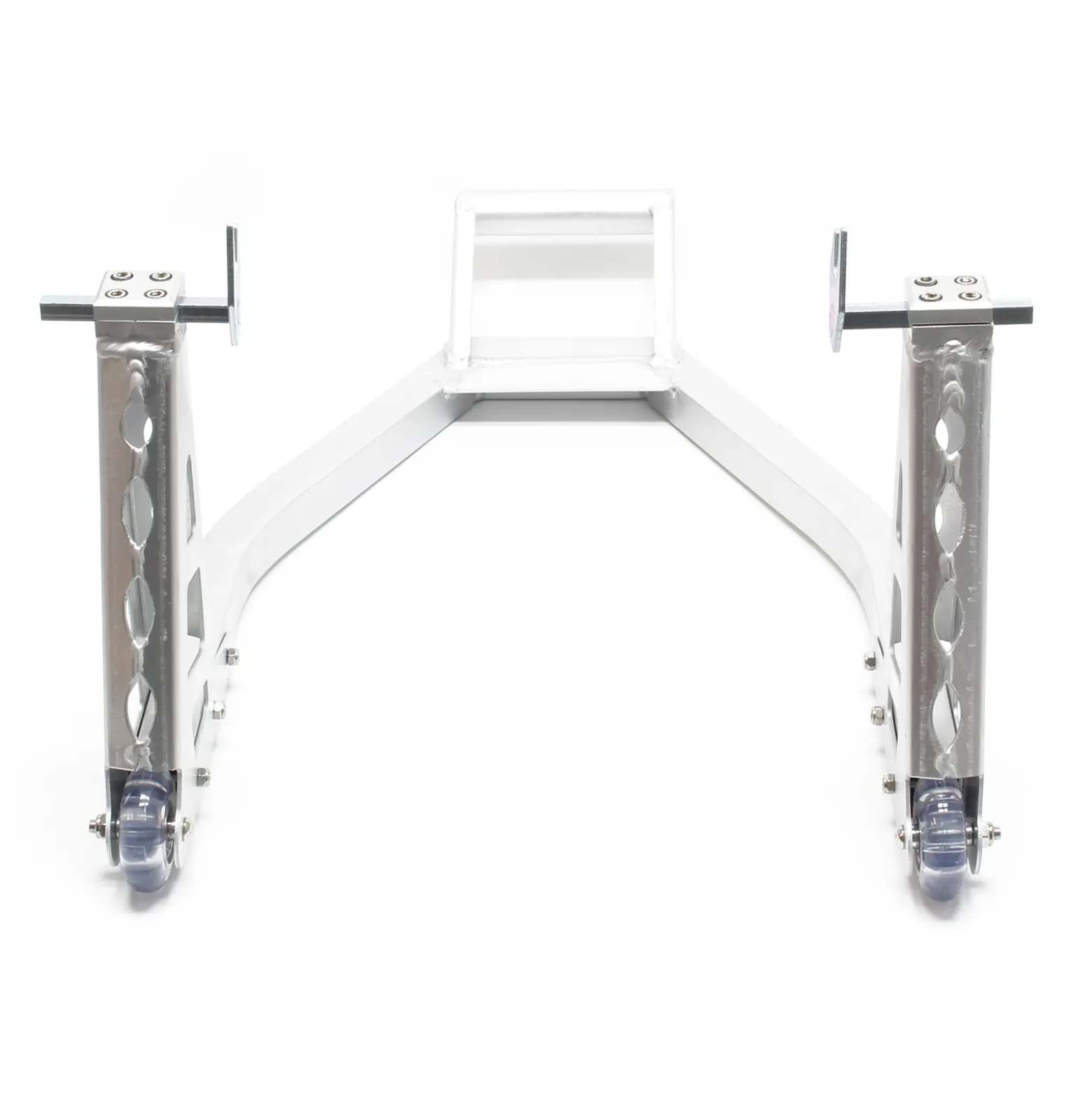 Wiltec Motorradständer für 245-360 mm Hinterrad, bis 317 kg, Motorradheber aus Aluminium, als Montageständer und zur Lagerung