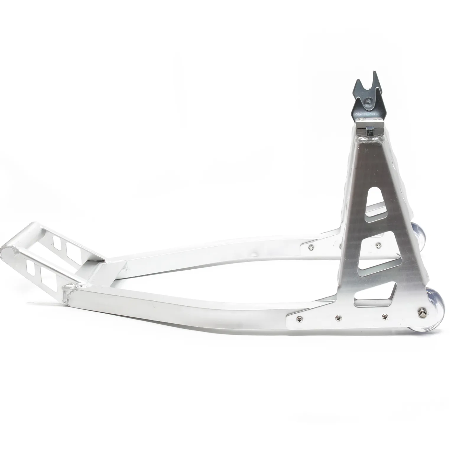 Wiltec Motorradständer für 245-360 mm Hinterrad, bis 317 kg, Motorradheber aus Aluminium, als Montageständer und zur Lagerung