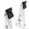 Wiltec Motorradständer für 200-238 mm Vorderrad, bis 317 kg, Motorradheber aus Aluminium, als Montageständer und zur Lagerung
