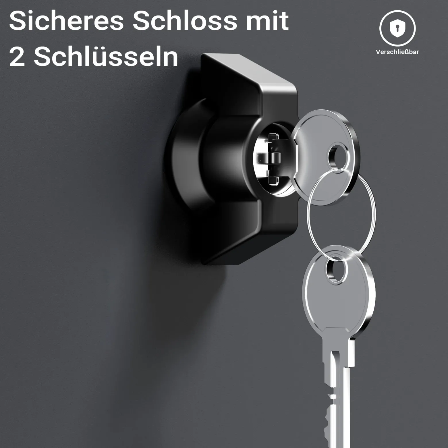Wiltec Paketkasten Anthrazit 460 x 450 x 1400 mm, Paketbox Zuhause, private Paketannahme passend für Pakete der Größe S und L, Standbriefkasten