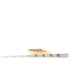 Wiltec Parallelunterlagen Set 18-teilig 100mm, 9 Paar Schraubstockunterlage aus Werkzeugstahl, Fräsunterlagen, Unterlegleisten