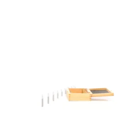 Wiltec Parallelunterlagen Set 18-teilig 100mm, 9 Paar Schraubstockunterlage aus Werkzeugstahl, Fräsunterlagen, Unterlegleisten