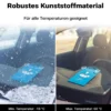 Wiltec Parkscheibe blau aus Kunststoff 17 x 13 x 0,2 cm, Parkuhr nach StVO fürs Auto, gut sichtbare Anzeige der Parkzeit