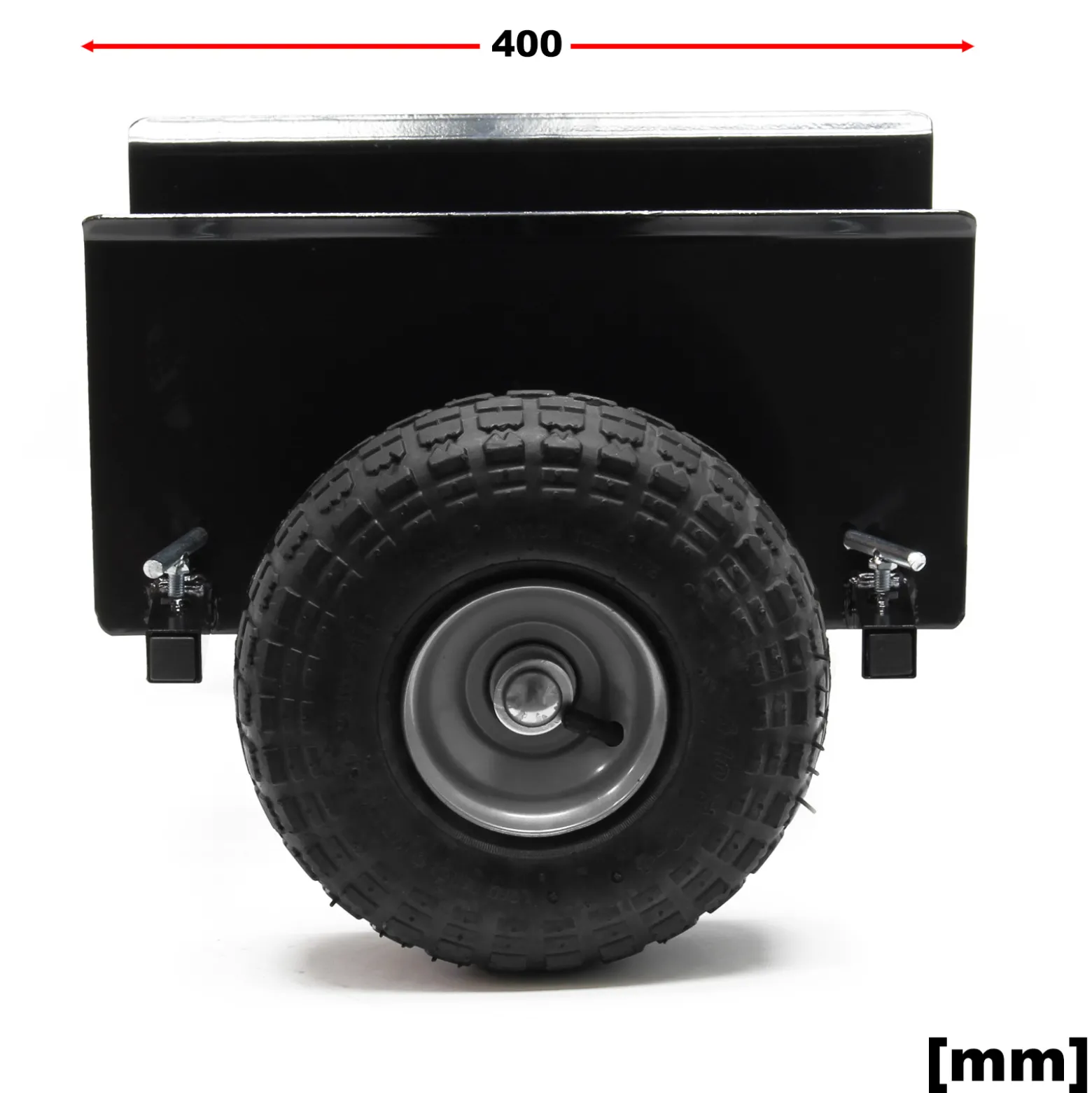 Wiltec Plattenroller bis 275 kg 265 mm Klemmbreite 170 mm Klemmhöhe, Plattenwagen zum Transport von Holzplatten, Türen, Fenster u.v.m. mit pneumatischen Reifen