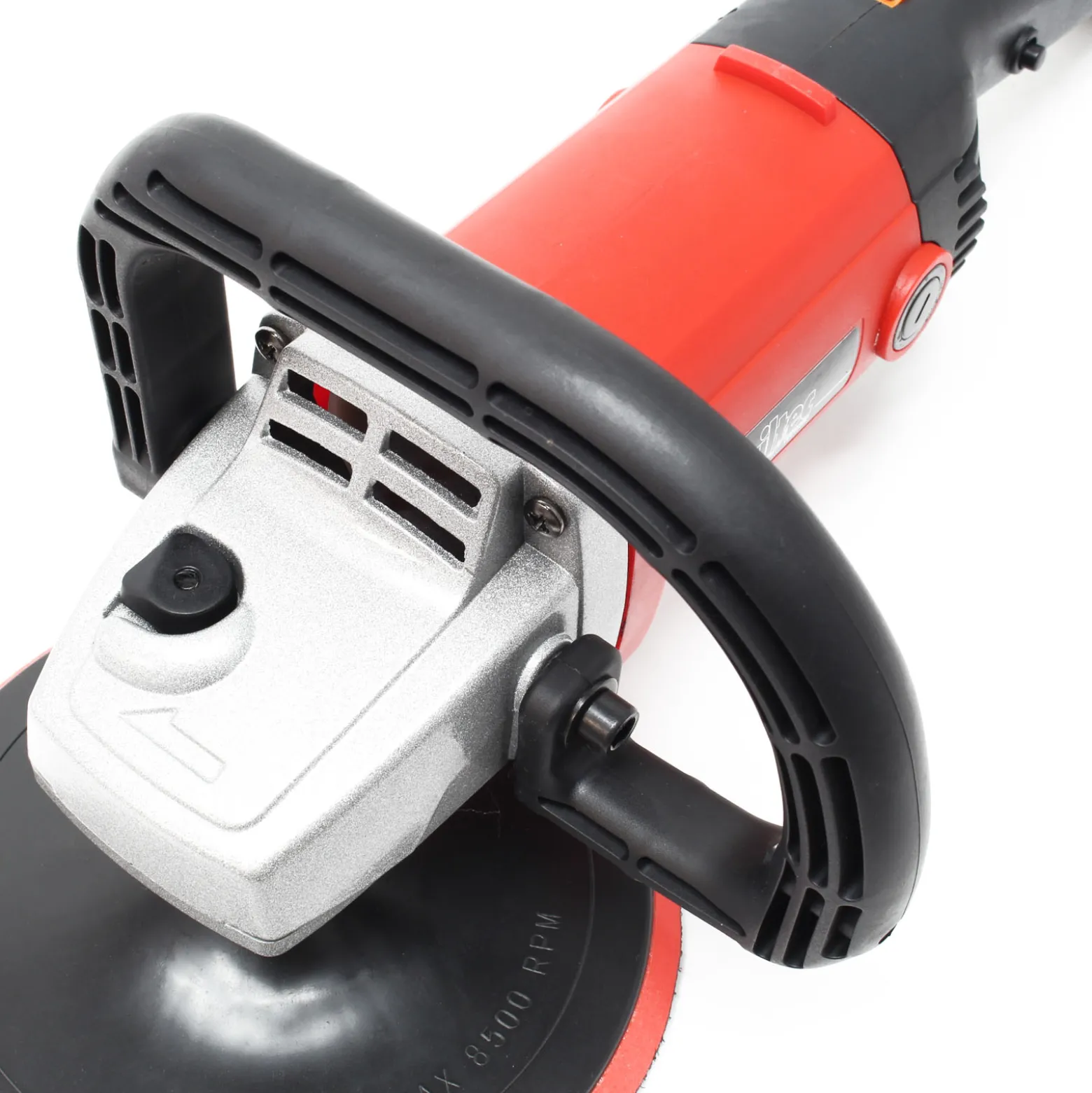 Wiltec Poliermaschine Set aus 21 Teilen 1200W bis 3000 U/min, Schleifgerät mit 6 Stufen inkl. vieler Aufsätze, Tellerschleifer, Rotationsschleifer