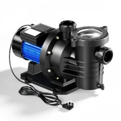 Wiltec Poolpumpe 16800 l/h 567 W für 67-100m³ Pools, Schwimmbadpumpe mit 10,5 m Förderhöhe, Umwälzpumpe für Schwimmbecken