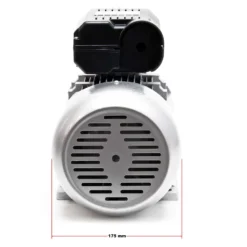 Wiltec Profi Elektromotor 230 V 1,5 kW (2 PS) 1-phasig 2-polig E-Motor mit Anlaufkondensator 2850 U/min und Kupferwicklung