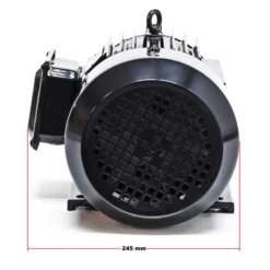 Wiltec Profi Elektromotor 400 V 3 kW (4 PS) 3-phasig 2-polig E-Motor in Bauform B3 2830 U/min mit Kupferwicklung, Drehstrommotor