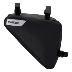 Wiltec Rahmentasche Dreieckstasche 23 x 6 x 20 cm mit 1,5 l Fassungsvermögen, wasserrabweisende Fahrradtasche