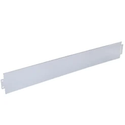 Wiltec Rasenkante aus Stahl 10 m Beetumrandung bestehend aus 10 Elementen je 100 x 14 cm, Beeteinfassung als Stecksystem, verzinkte Mähkante