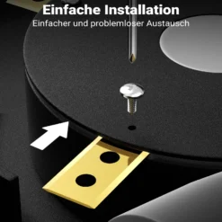 Wiltec Rasenroboter Messer Set Titan V2 35 x 18 mm – 18 Stück - Klingen für Mähroboter, Rasenmäher Ersatzmesser kompatibel mit verschiedenen Modellen