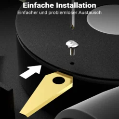 Wiltec Rasenroboter Messer Set 49 x 19 mm – 18 Stück - Klingen für Mähroboter, Rasenmäher Ersatzmesser kompatibel mit verschiedenen Modellen