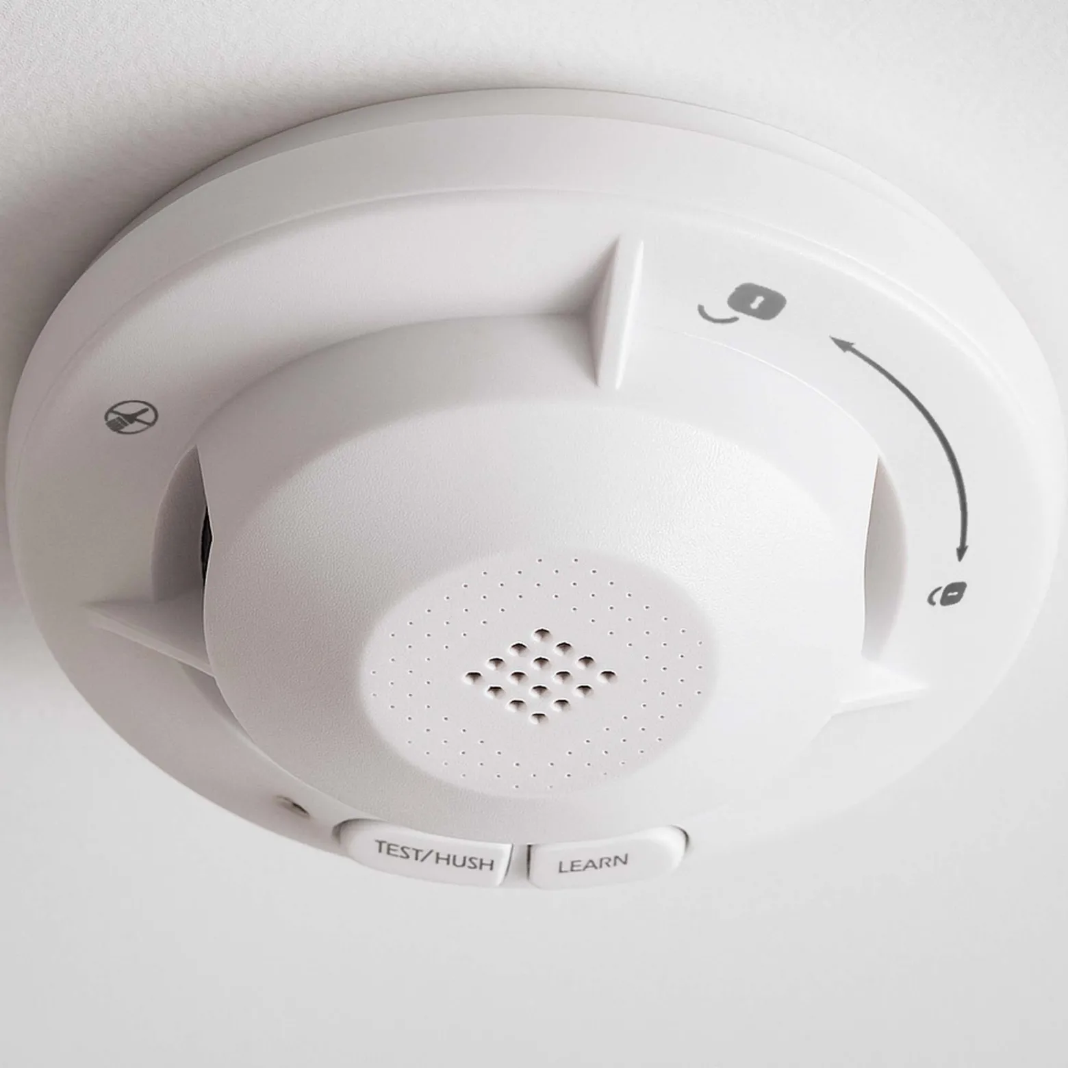 Wiltec Rauchmelder vernetzt 2x mit 10-Jahres-Batterie und Funktechnologie Fotoelektrischer Feuermelder mit 85 dB Alarm für effektiven Brandschutz in Wohnung und Haus