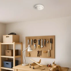 Wiltec Rauchmelder vernetzt 40x mit 10-Jahres-Batterie und Funktechnologie Fotoelektrischer Feuermelder mit 85 dB Alarm für effektiven Brandschutz in Wohnung und Haus