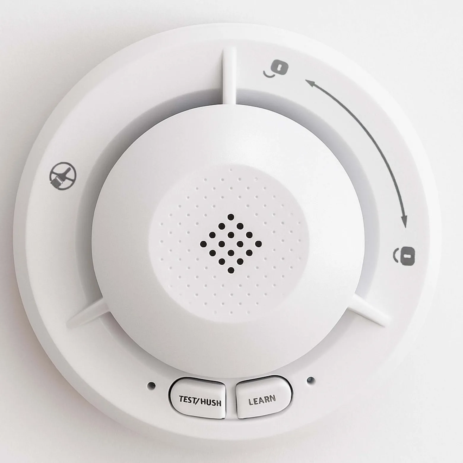 Wiltec Rauchmelder vernetzt 40x mit 10-Jahres-Batterie und Funktechnologie Fotoelektrischer Feuermelder mit 85 dB Alarm für effektiven Brandschutz in Wohnung und Haus