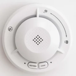 Wiltec Rauchmelder vernetzt 80x mit 10-Jahres-Batterie und Funktechnologie Fotoelektrischer Feuermelder mit 85 dB Alarm für effektiven Brandschutz in Wohnung und Haus