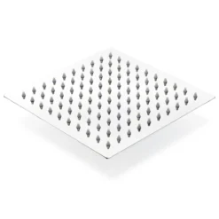 Wiltec Regendusche Duschkopf Quadratisch 30x30cm Edelstahl Kopfbrause Rainshower Brausekopf