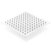 Wiltec Regendusche Duschkopf Quadratisch 20x20cm Edelstahl Kopfbrause Rainshower Brausekopf