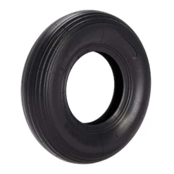 Wiltec Reifenmantel 4.80/4.00-8 400 x 100 mm, 160 kg für Schubkarrenreifen, Schubkarre Rad Reifen, Mantel Luftrad