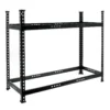 Wiltec Reifenregal – 101 x 120 x 44 cm – bis 150 kg – für 6-8 Reifen – aus Stahl – Werkstattregal Lagerregal Reifenständer Schwerlastregal