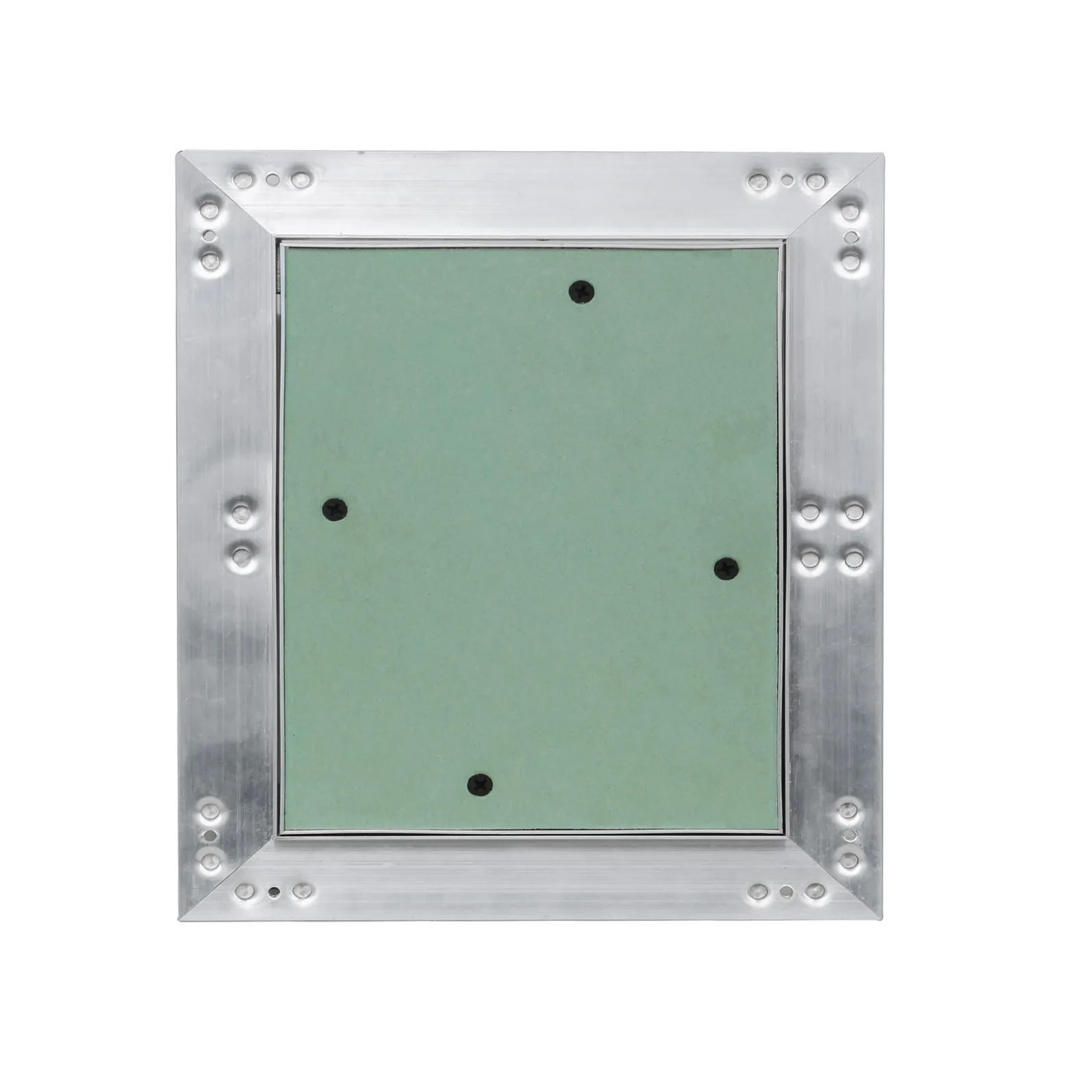 Wiltec Revisionsklappe 15 x 20 cm Revisionstür mit Aluminiumrahmen, Revisionsöffnung mit 12,5 mm Gipskartoneinlage, Revi Klappe für Trockenbau