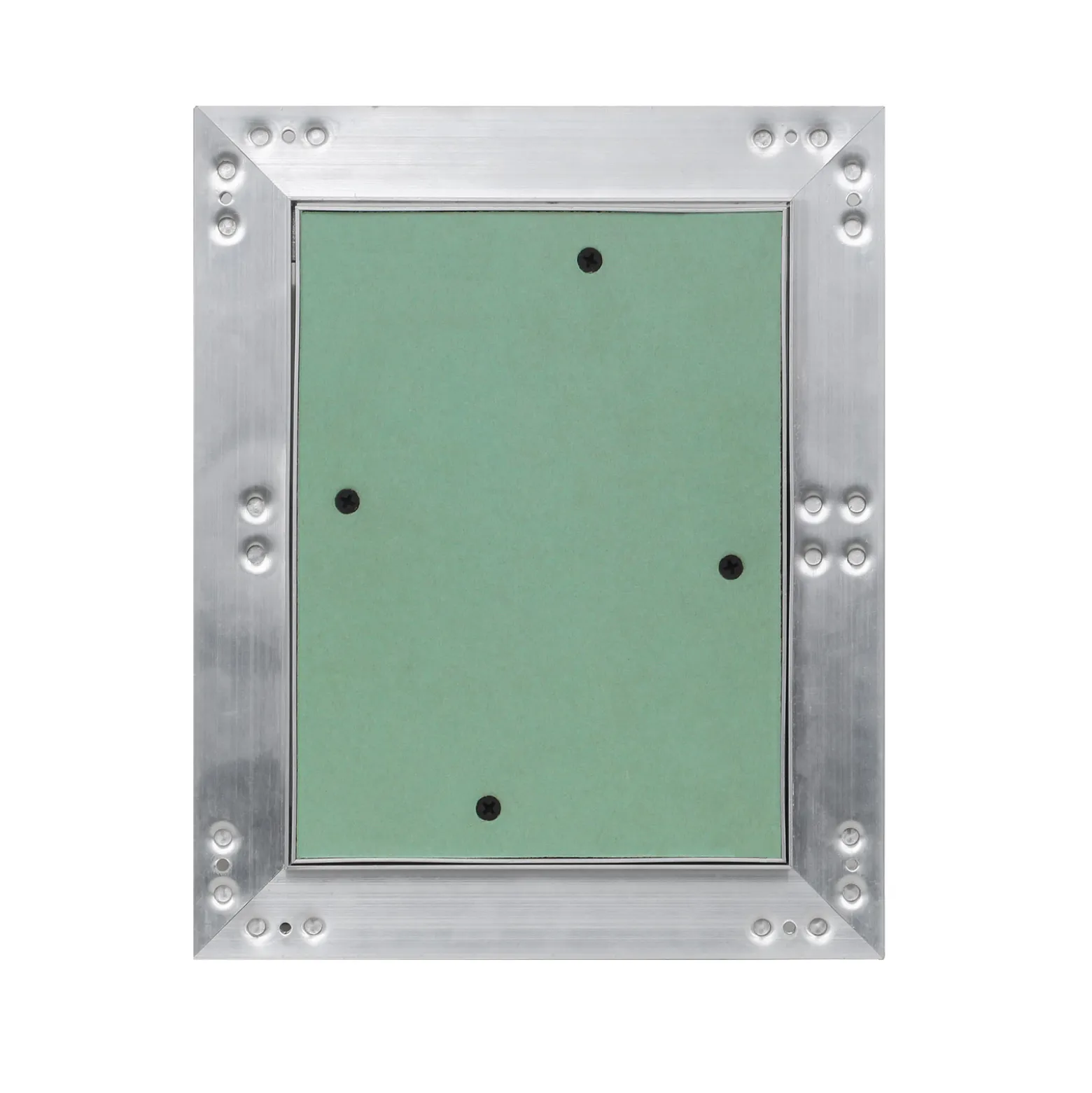 Wiltec Revisionsklappe 25 x 40 cm Revisionstür mit Aluminiumrahmen, Revisionsöffnung mit 12,5 mm Gipskartoneinlage, Revi Klappe für Trockenbau