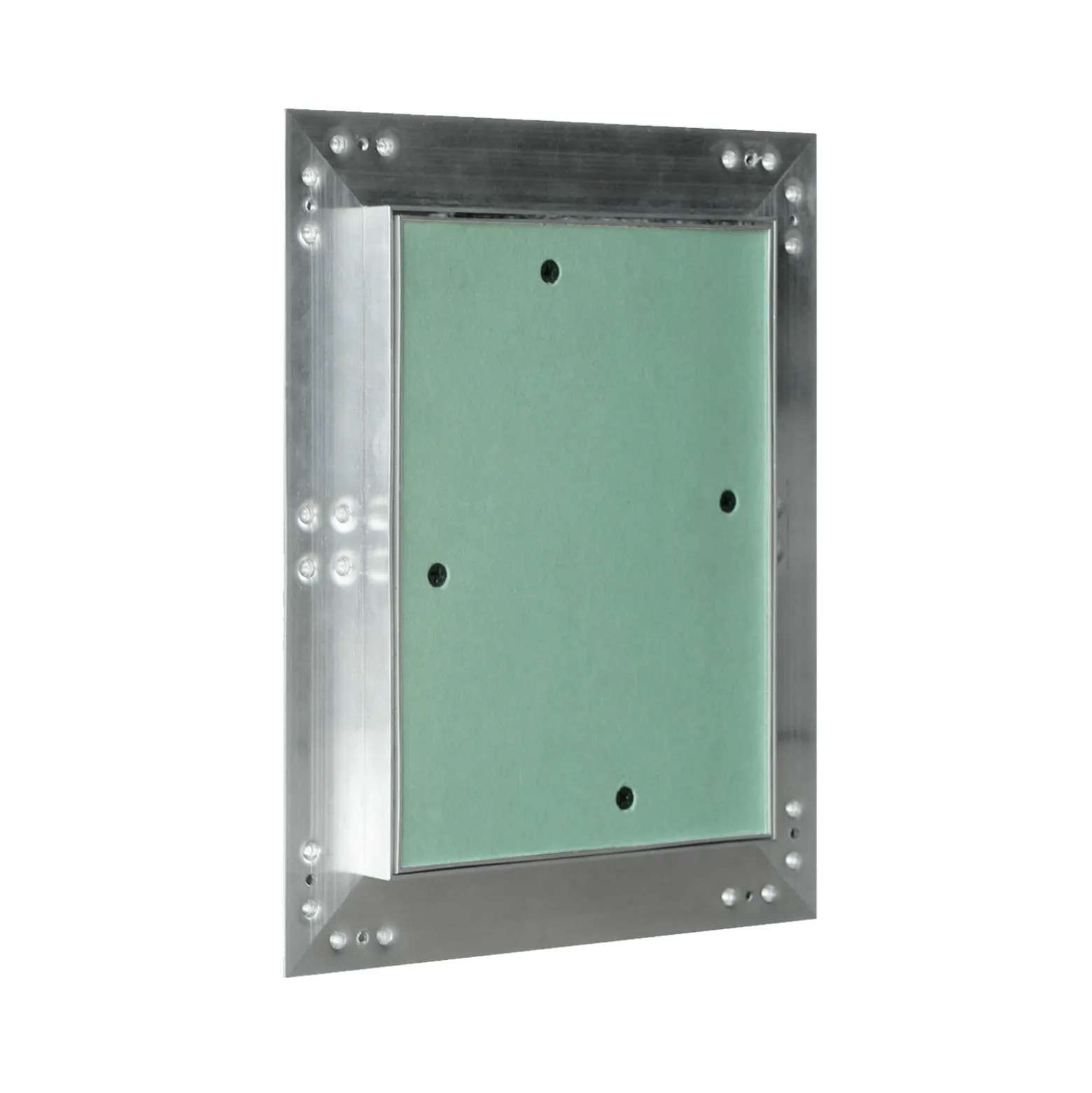 Wiltec Revisionsklappe 20 x 30 cm Revisionstür mit Aluminiumrahmen, Revisionsöffnung mit 12,5 mm Gipskartoneinlage, Revi Klappe für Trockenbau
