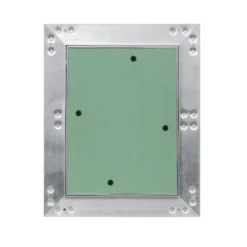 Wiltec Revisionsklappe 20 x 30 cm Revisionstür mit Aluminiumrahmen, Revisionsöffnung mit 12,5 mm Gipskartoneinlage, Revi Klappe für Trockenbau