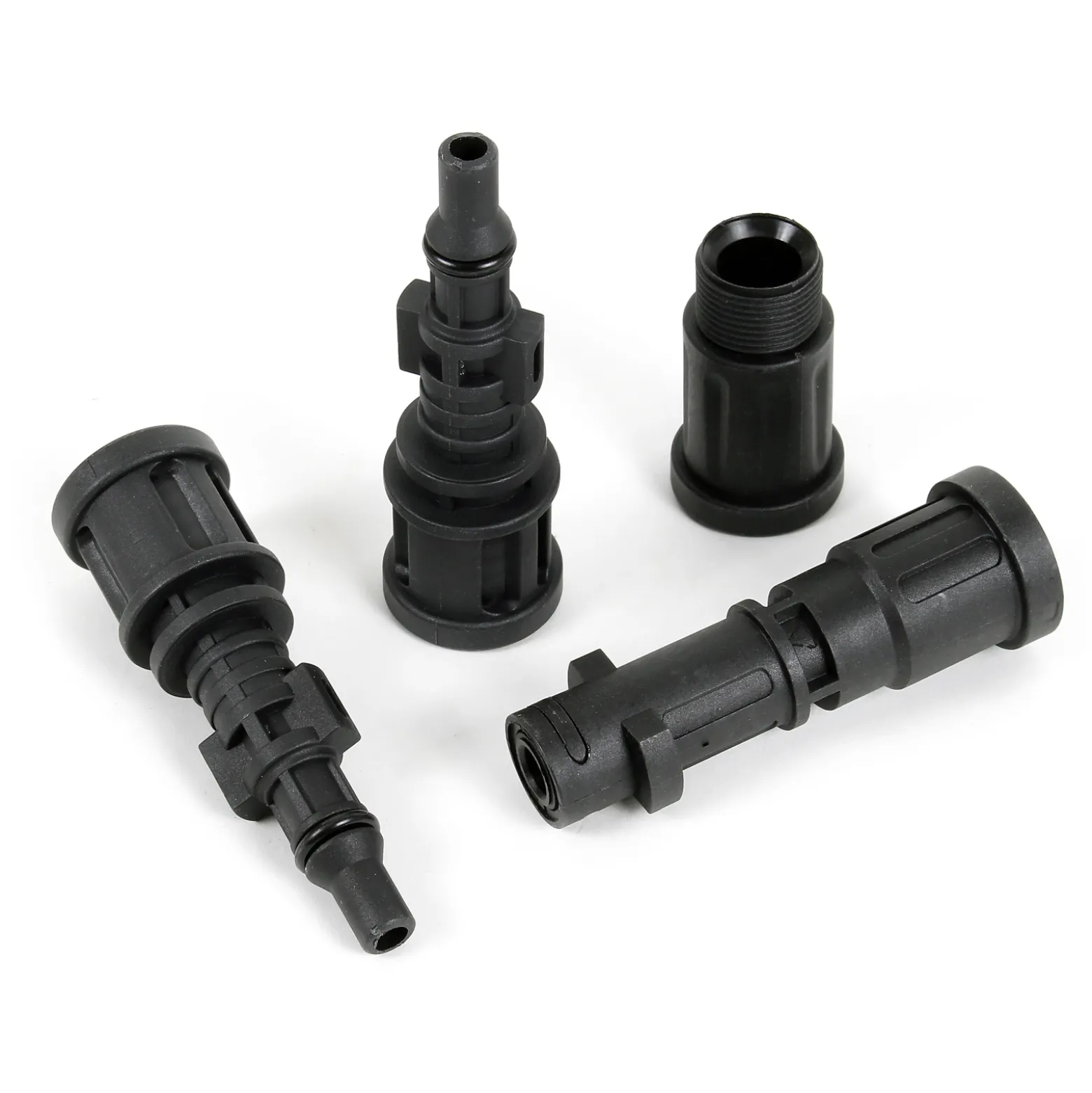 Wiltec Rohrreinigungsschlauch 15m Abflussreiniger inkl. 4 Adapter für Hochdruckreiniger 160bar