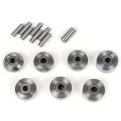 Wiltec Rollenstreckmaschine bis 15 mm Blechstärke, English Wheel mit 6 Streckrollen zur Metallverarbeitung, Blechbearbeitung