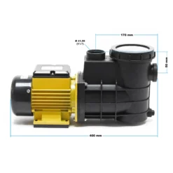 Wiltec Sandfilteranlage HZS-300 für Pools, Filteranlage, Poolfilter, Pumpe, Filterkessel mit Pumpe, Schwimmbadpumpe