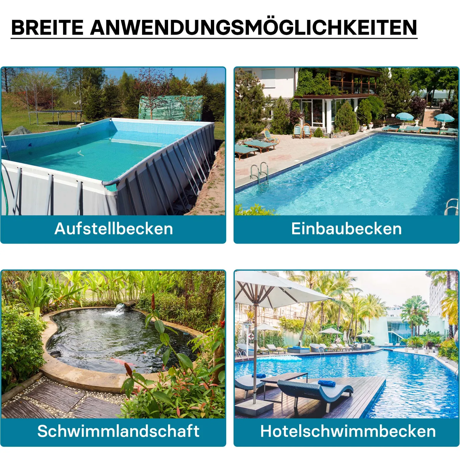 Wiltec Sandfilter für Pool, Filterkessel, Sandfilterbehälter ohne Pumpe, Kessel, Schwimmbad