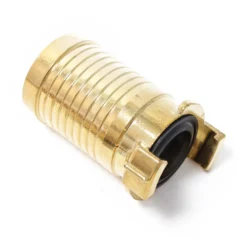Wiltec Schlauchtülle aus Messing DN38 (1 1/2") Schnellkupplung für Wasserschlauch Schlauchverbinder Gartenschlauch