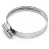 Wiltec Schneckengewindeschelle W4 9mm Bandbreite 35-50mm Spannbereich rostfreier Edelstahl flexible Schlauchschelle