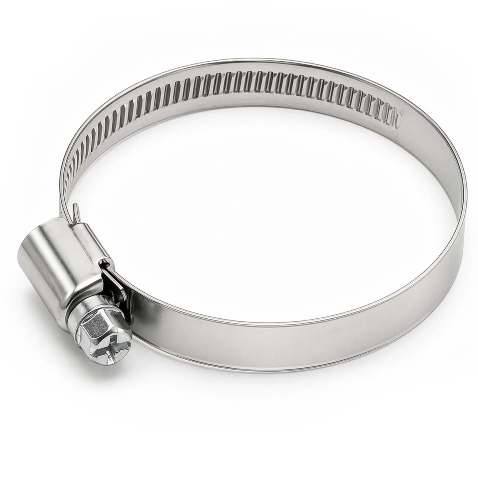Wiltec Schneckengewindeschelle W4 9mm Bandbreite 35-50mm Spannbereich rostfreier Edelstahl flexible Schlauchschelle