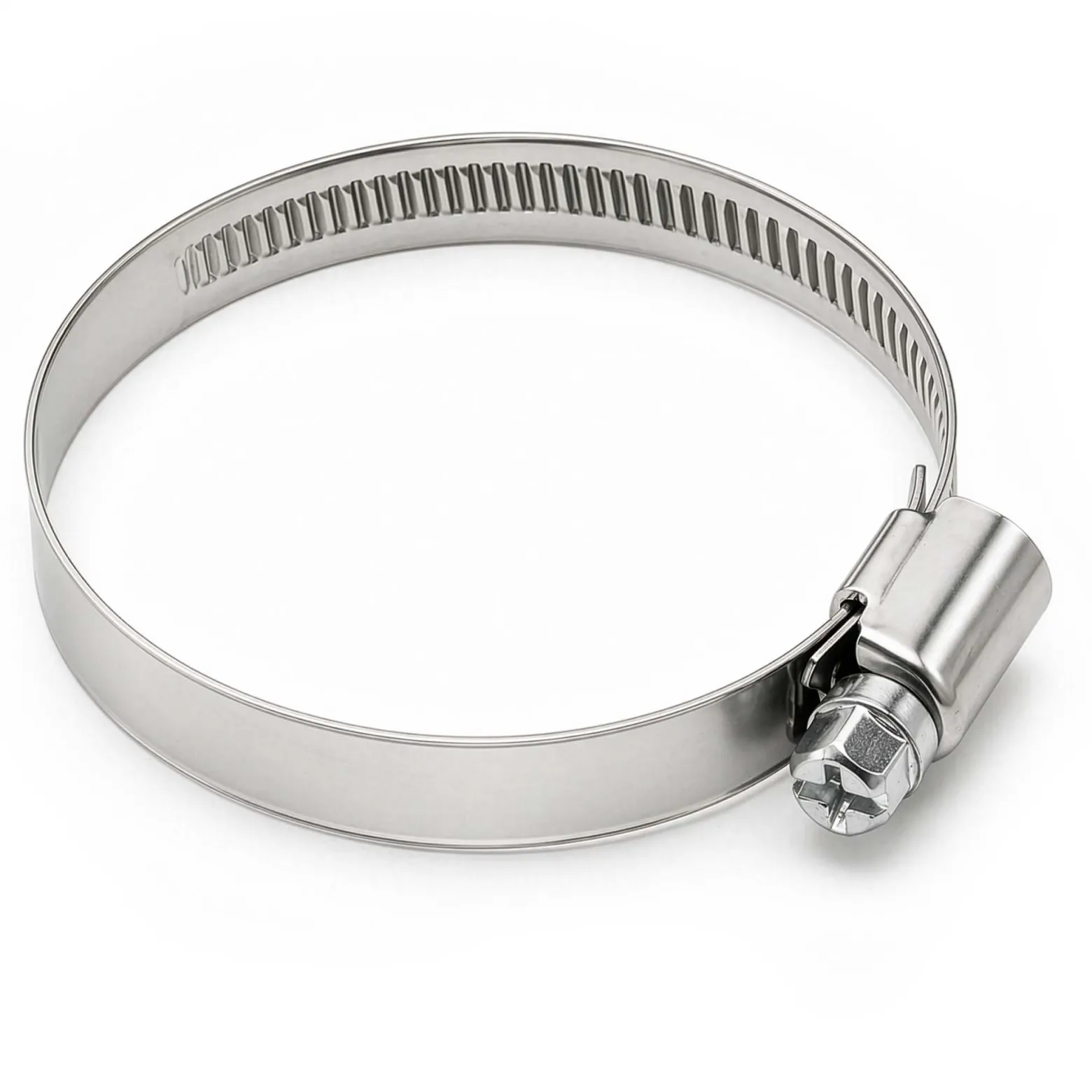 Wiltec Schneckengewindeschelle W4 9mm Bandbreite 35-50mm Spannbereich rostfreier Edelstahl flexible Schlauchschelle