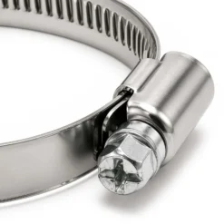 Wiltec Schneckengewindeschelle W4 9mm Bandbreite 35-50mm Spannbereich rostfreier Edelstahl flexible Schlauchschelle