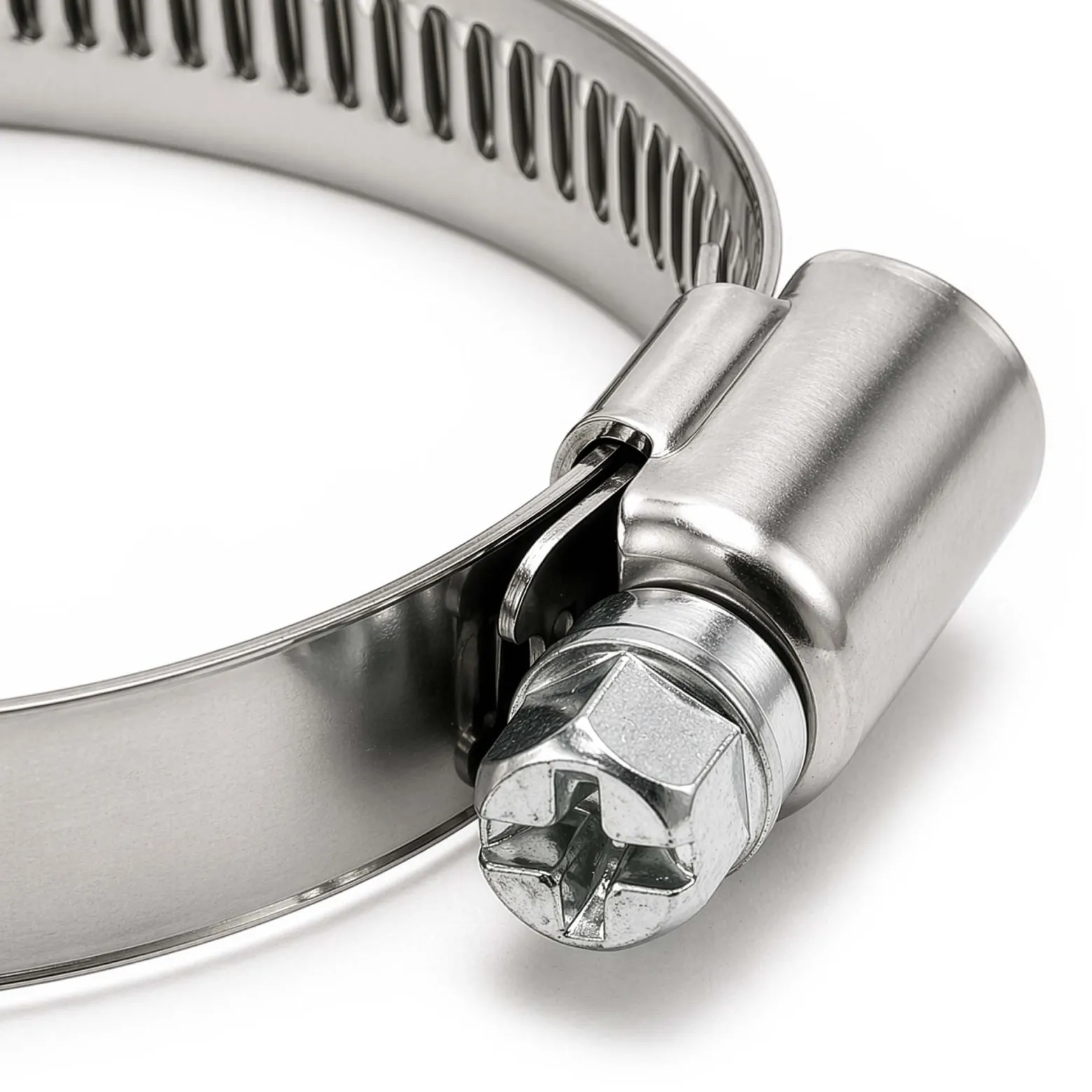 Wiltec Schneckengewindeschelle W4 9mm Bandbreite 35-50mm Spannbereich rostfreier Edelstahl flexible Schlauchschelle