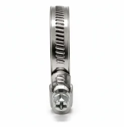 Wiltec Schneckengewindeschelle W4 9mm Bandbreite 35-50mm Spannbereich rostfreier Edelstahl flexible Schlauchschelle