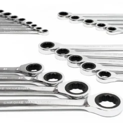 Wiltec Schraubenschlüssel Set 22-teilig Maulschlüssel 6-32mm im praktischen Koffer, Ringschlüssel, Schraubendreher Set