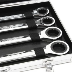 Wiltec Schraubenschlüssel Set 22-teilig Maulschlüssel 6-32mm im praktischen Koffer, Ringschlüssel, Schraubendreher Set