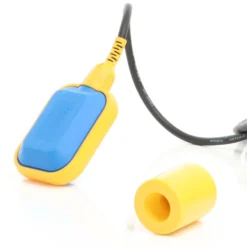 Wiltec Schwimmerschalter für Pumpen, 230VAC 16A, Pegelschalter für Tauchpumpen, Wechsler mit 10 m Kabel
